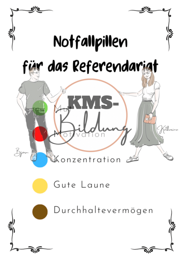 Motivierende "Pillen" Referendariat