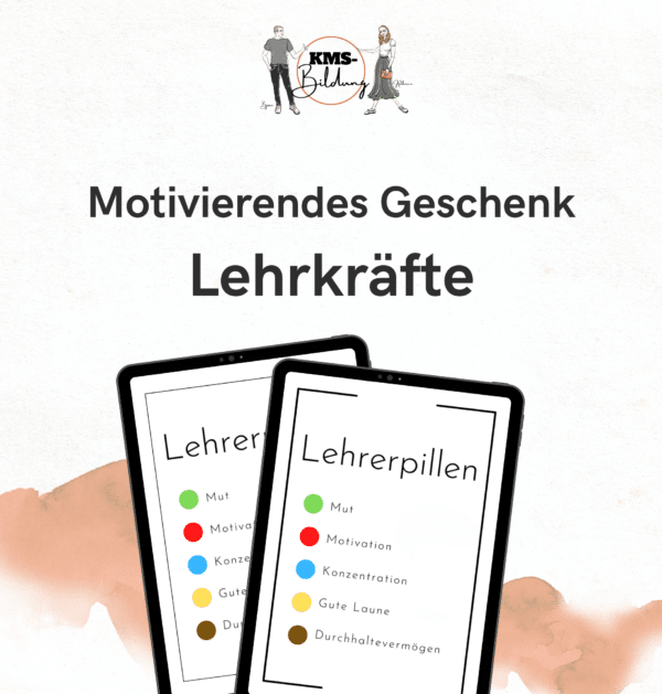 Motivierende "Pillen" Lehrkräfte