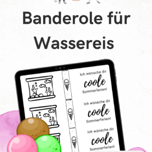 Banderole Wassereis