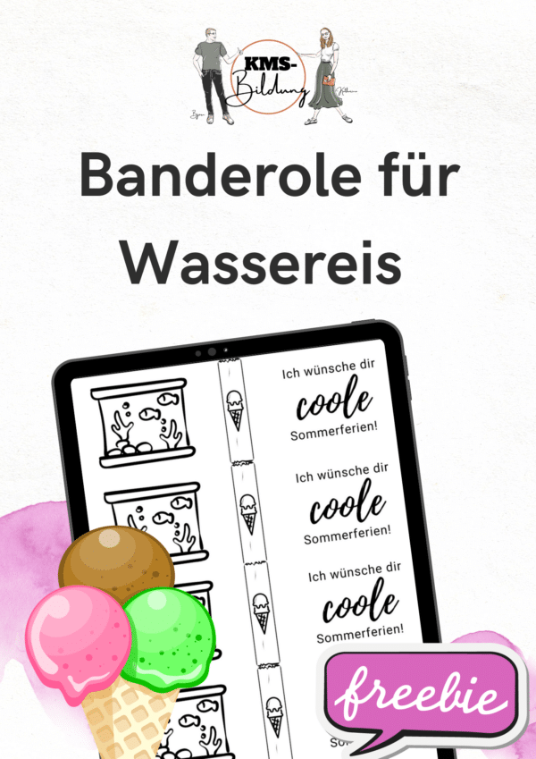 Banderole Wassereis