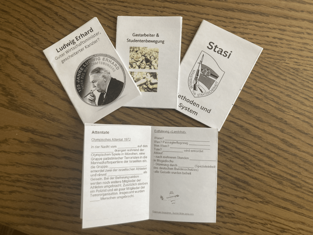 Beispiele für Mini-Books