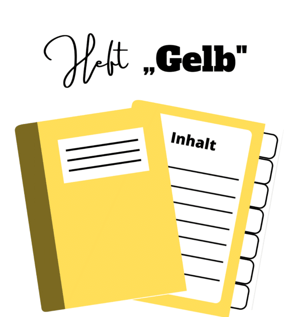 Digitales Heft „Gelb“ für Goodnotes
