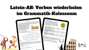 Titelbild Latein-AB Verben wiederholen im Grammatik-Kolosseum